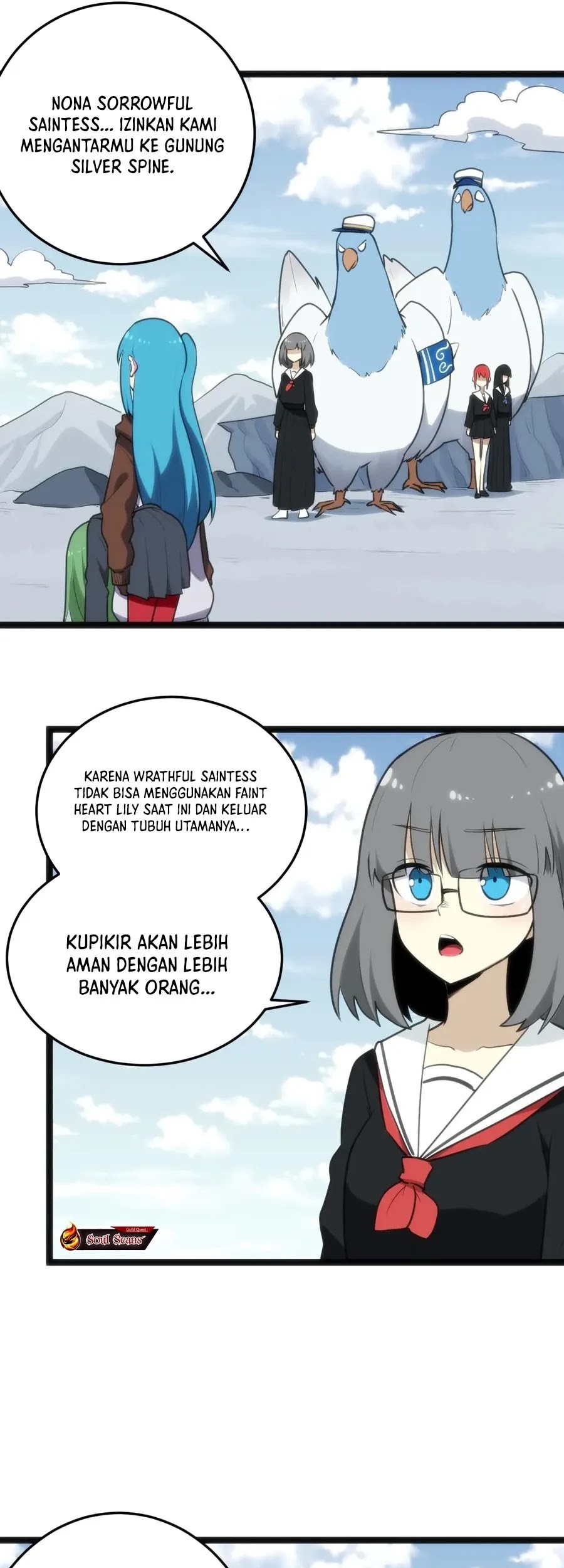 This Saint Has A Showdown Chapter 117 Gambar 28
