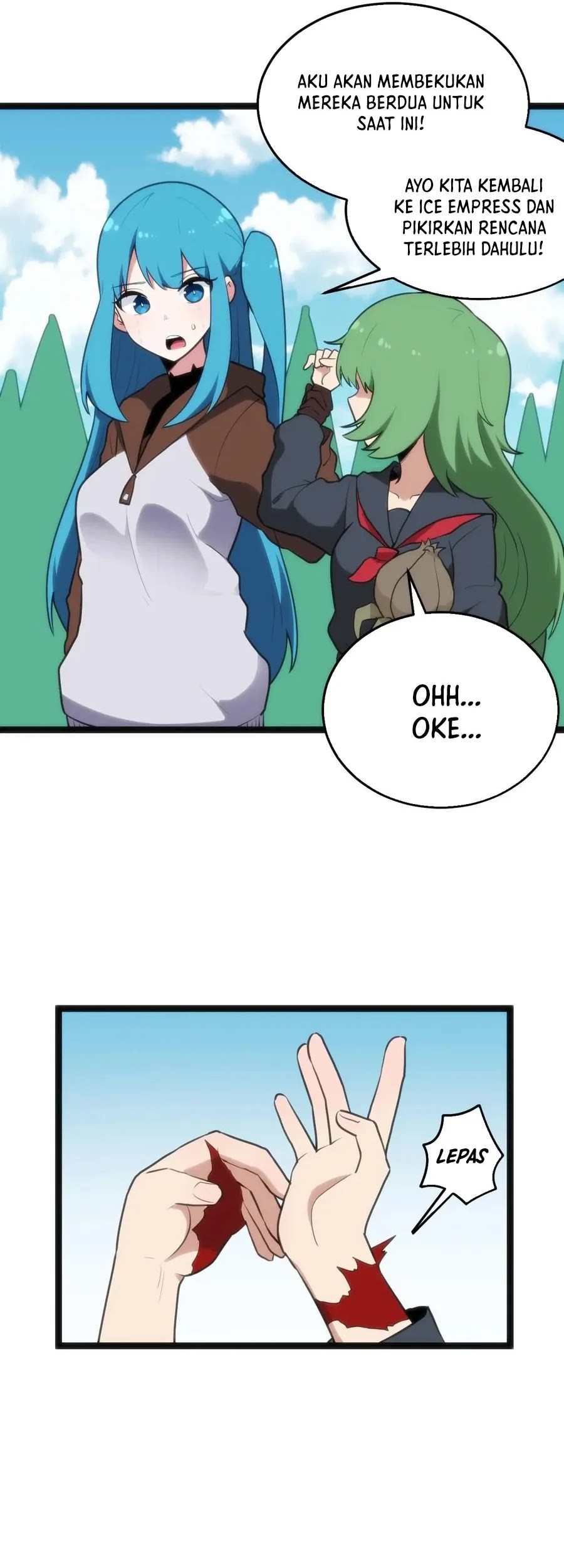 This Saint Has A Showdown Chapter 120 Gambar 8