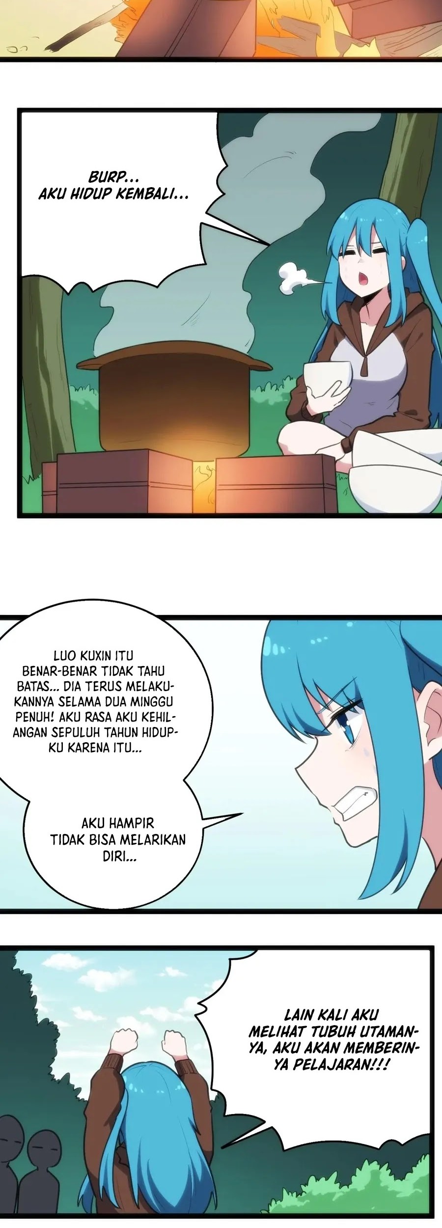 This Saint Has A Showdown Chapter 121 Gambar 21