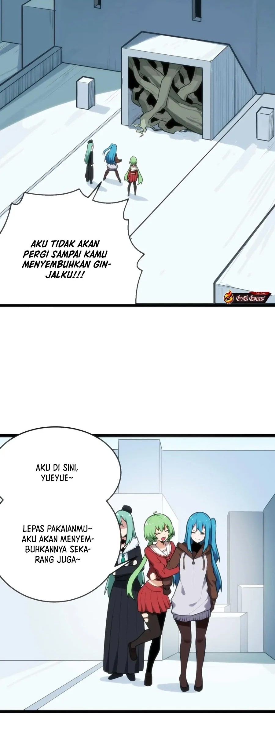 This Saint Has A Showdown Chapter 121 Gambar 3