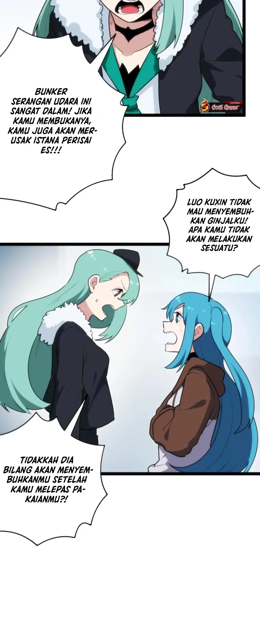 This Saint Has A Showdown Chapter 121 Gambar 9