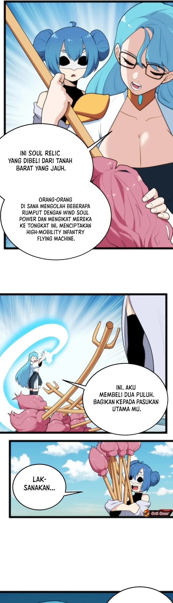 This Saint Has A Showdown Chapter 122 Gambar 18