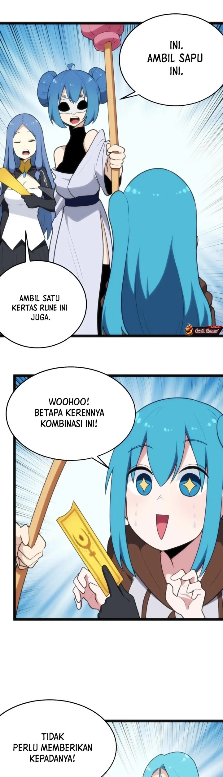This Saint Has A Showdown Chapter 122 Gambar 22