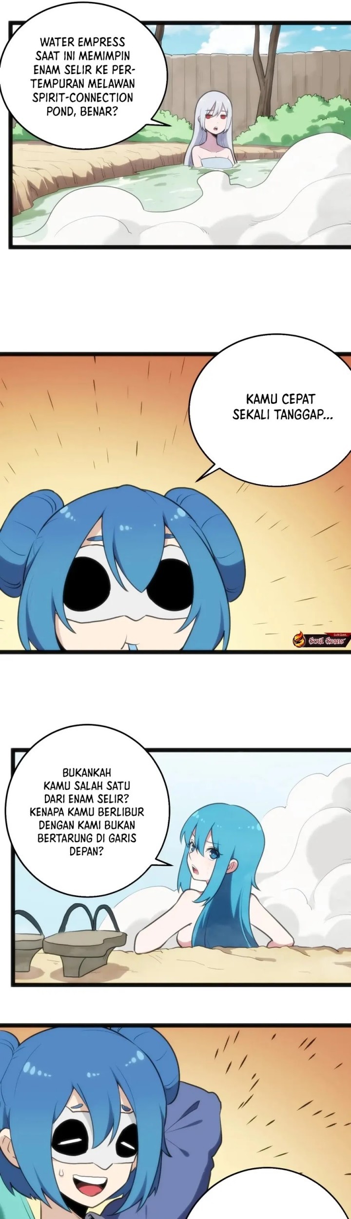 This Saint Has A Showdown Chapter 122 Gambar 28