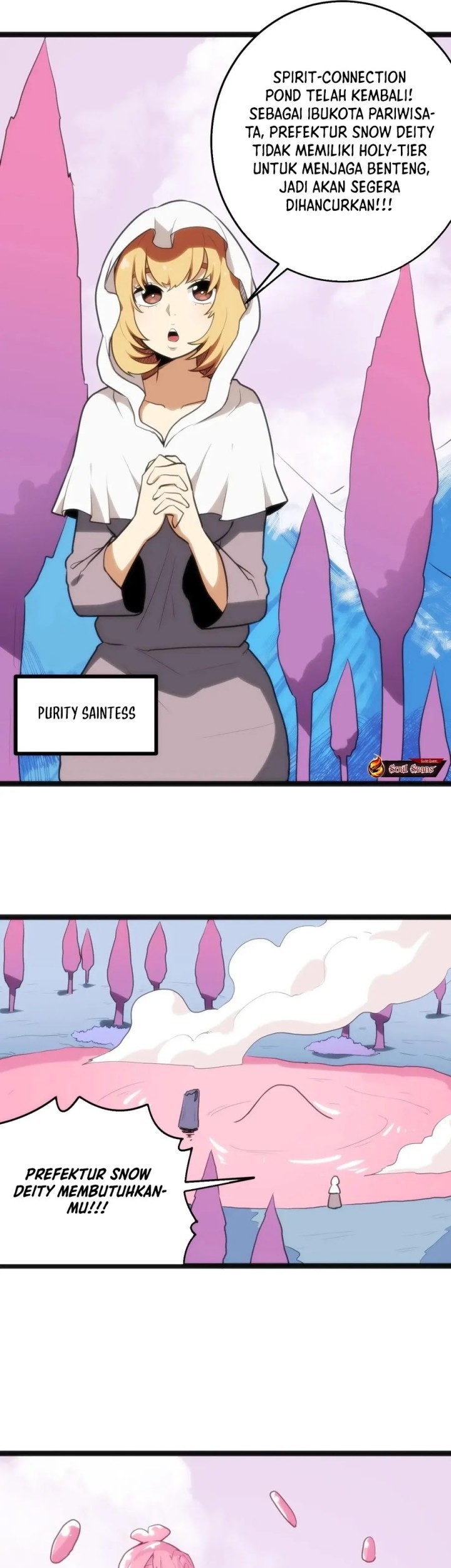 This Saint Has A Showdown Chapter 123 Gambar 30