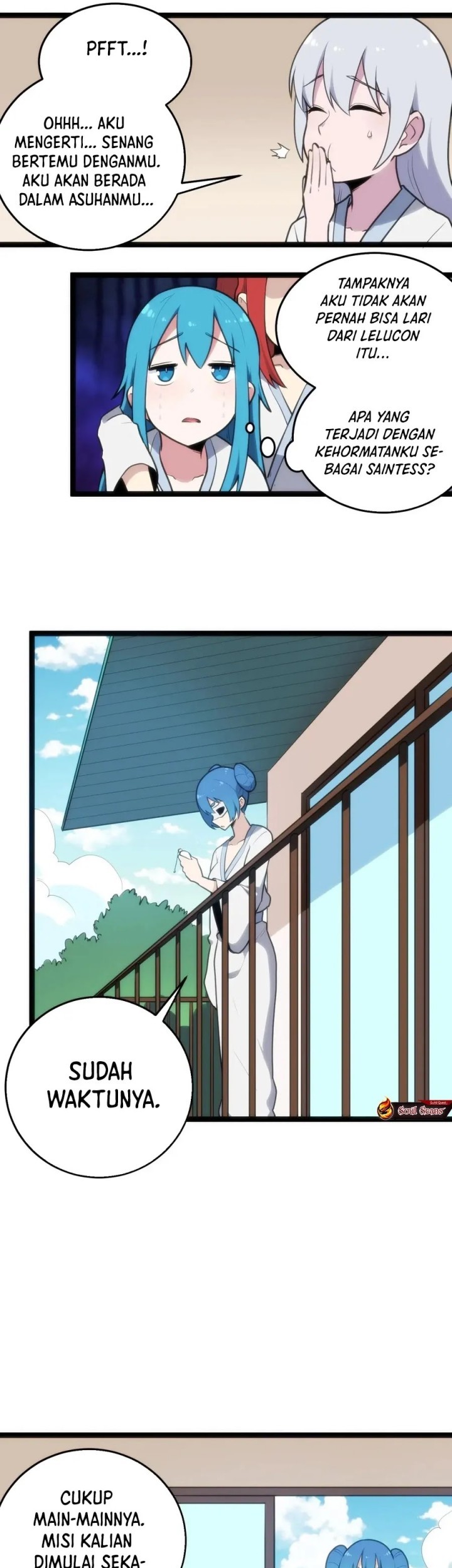This Saint Has A Showdown Chapter 123 Gambar 14