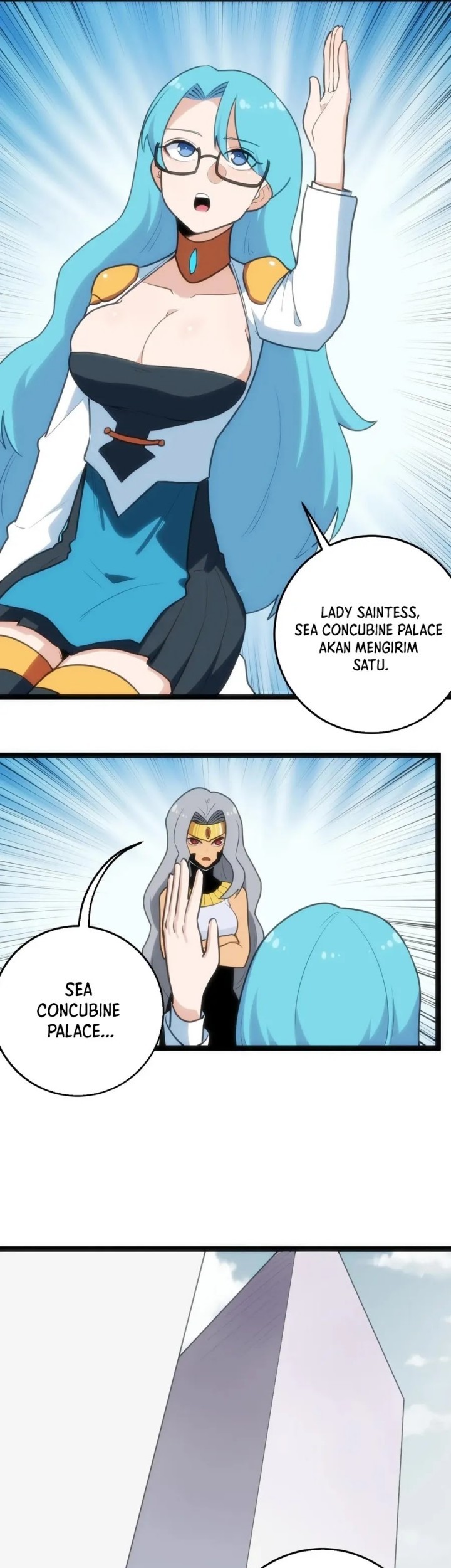 This Saint Has A Showdown Chapter 124 Gambar 18