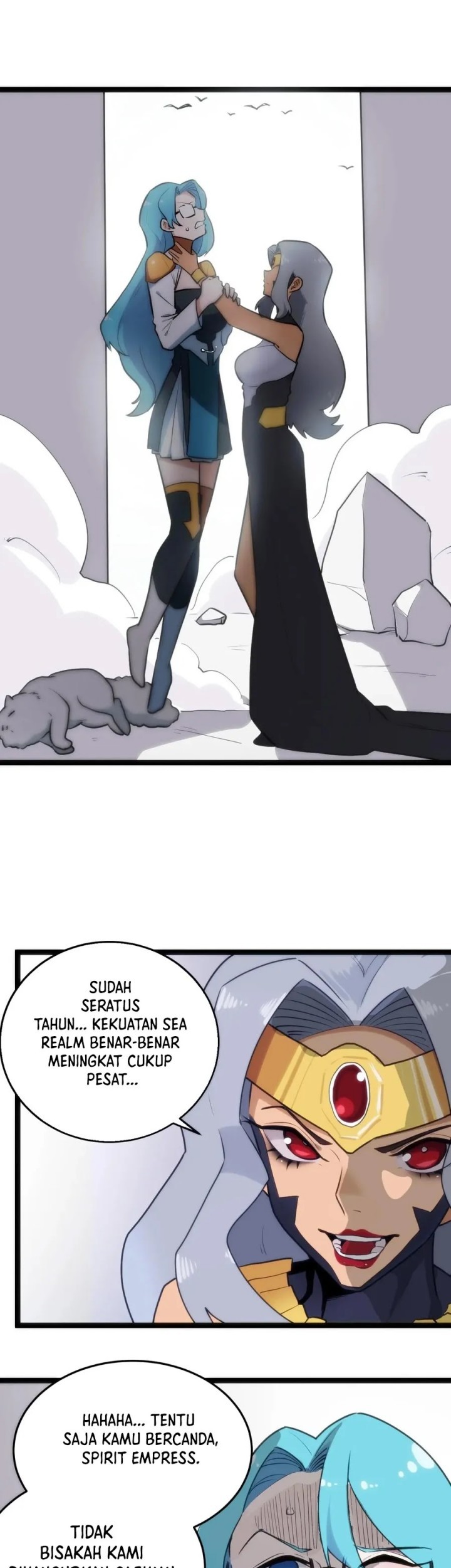 This Saint Has A Showdown Chapter 124 Gambar 8