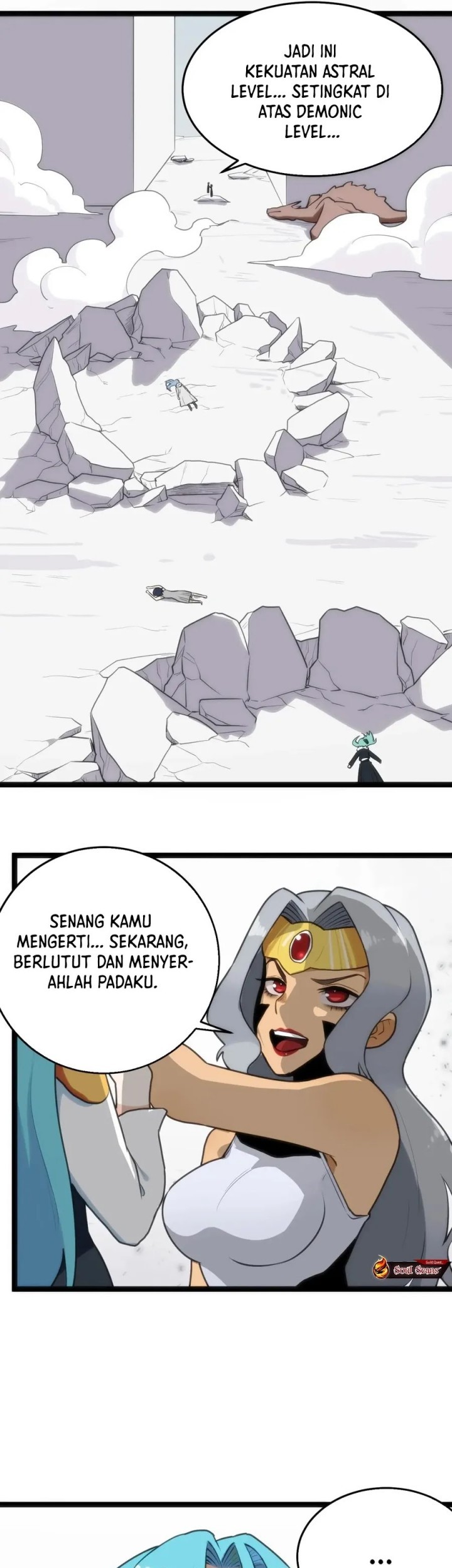 This Saint Has A Showdown Chapter 124 Gambar 10