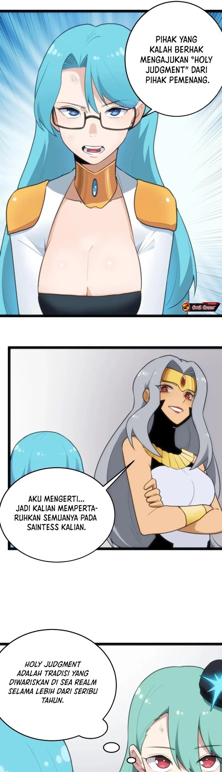 This Saint Has A Showdown Chapter 124 Gambar 14