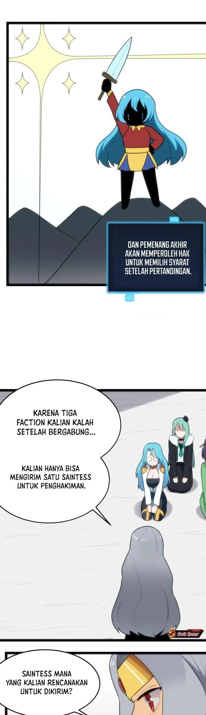 This Saint Has A Showdown Chapter 124 Gambar 16