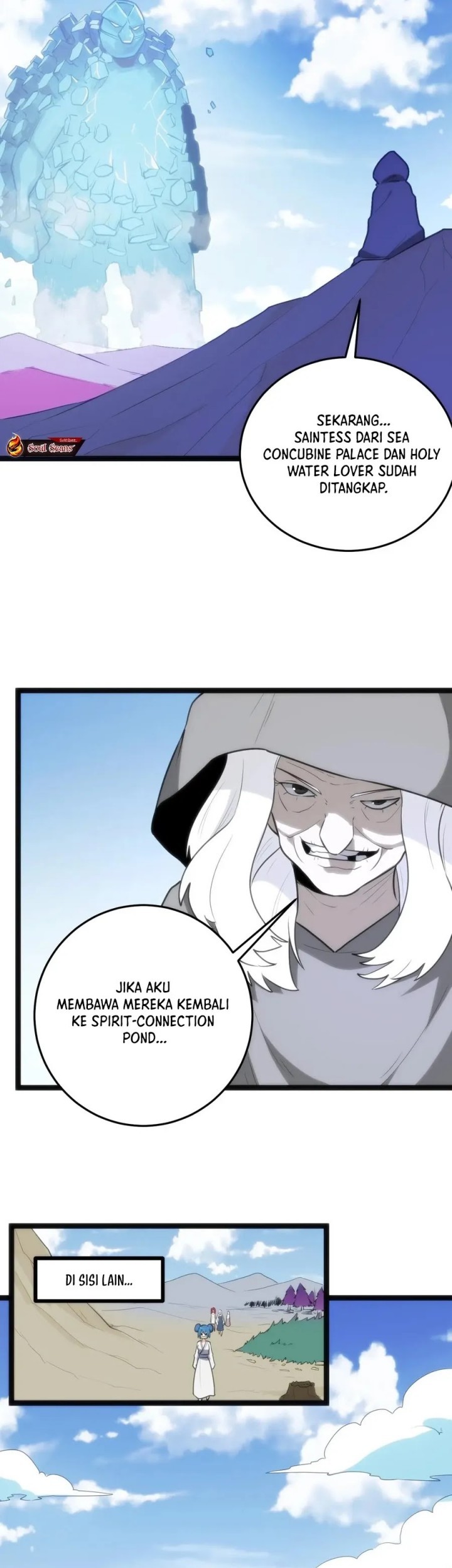 This Saint Has A Showdown Chapter 128 Gambar 22
