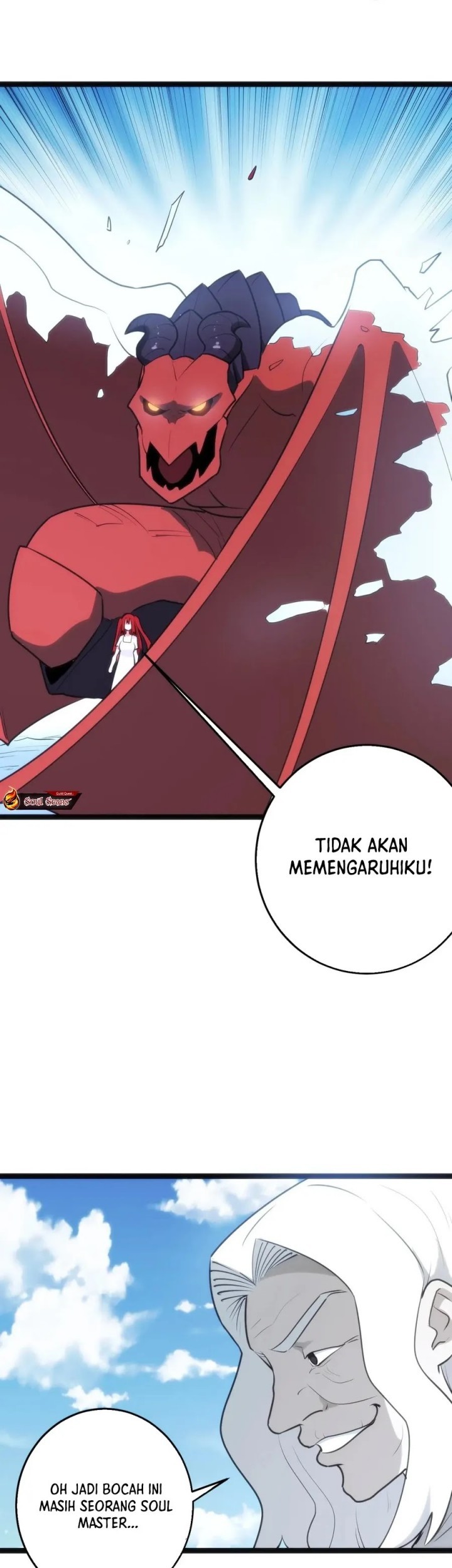 This Saint Has A Showdown Chapter 129 Gambar 8