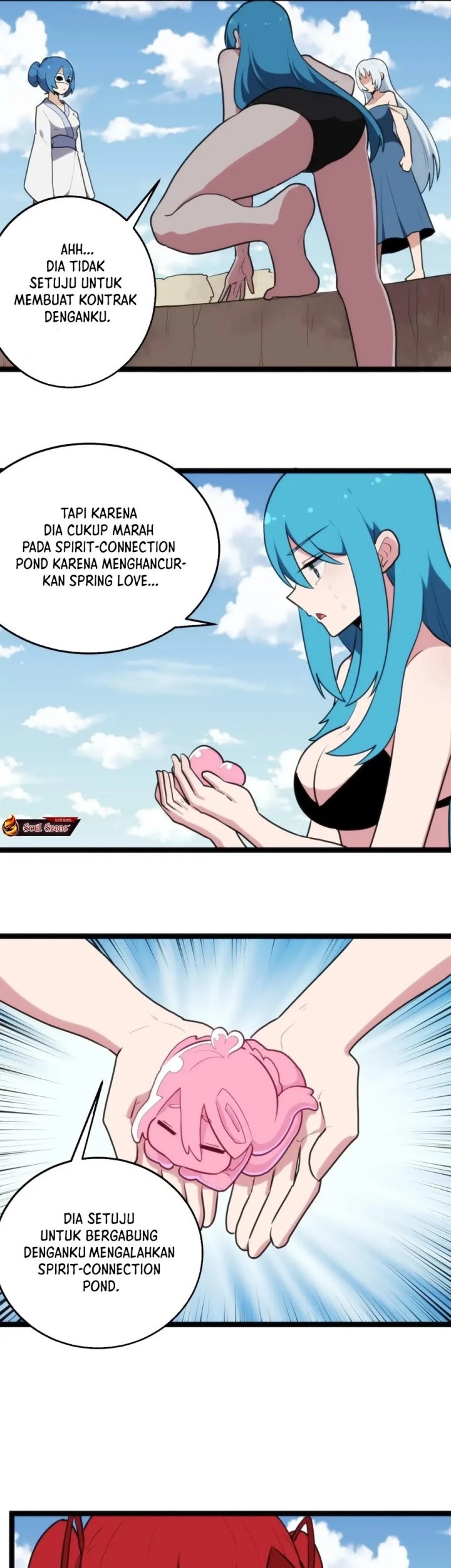 This Saint Has A Showdown Chapter 130 Gambar 28