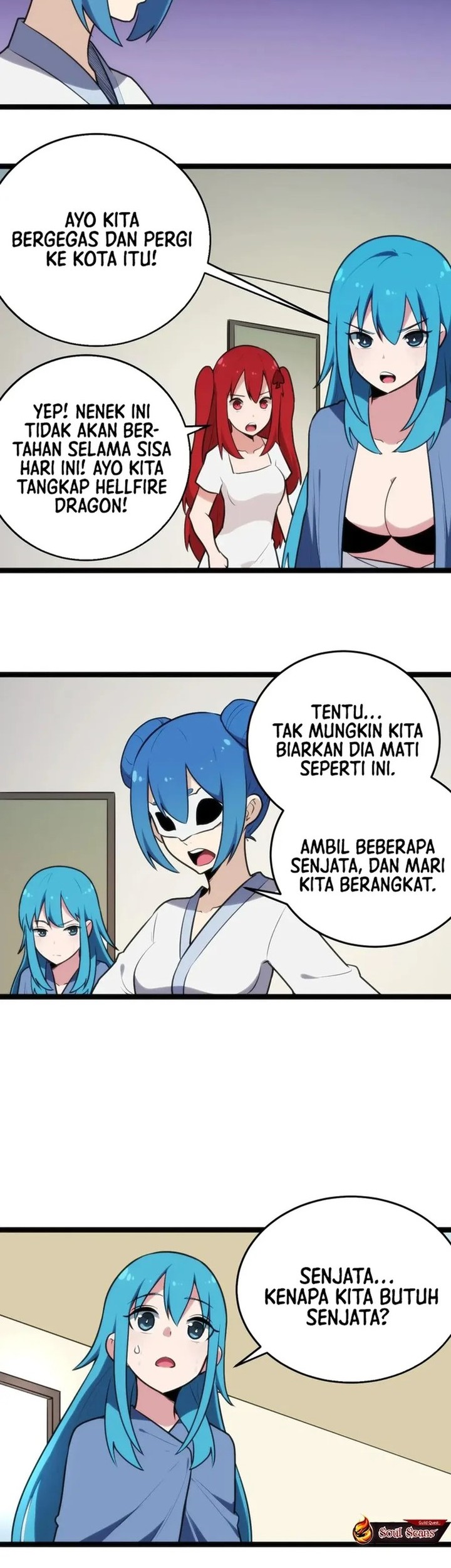 This Saint Has A Showdown Chapter 131 Gambar 8