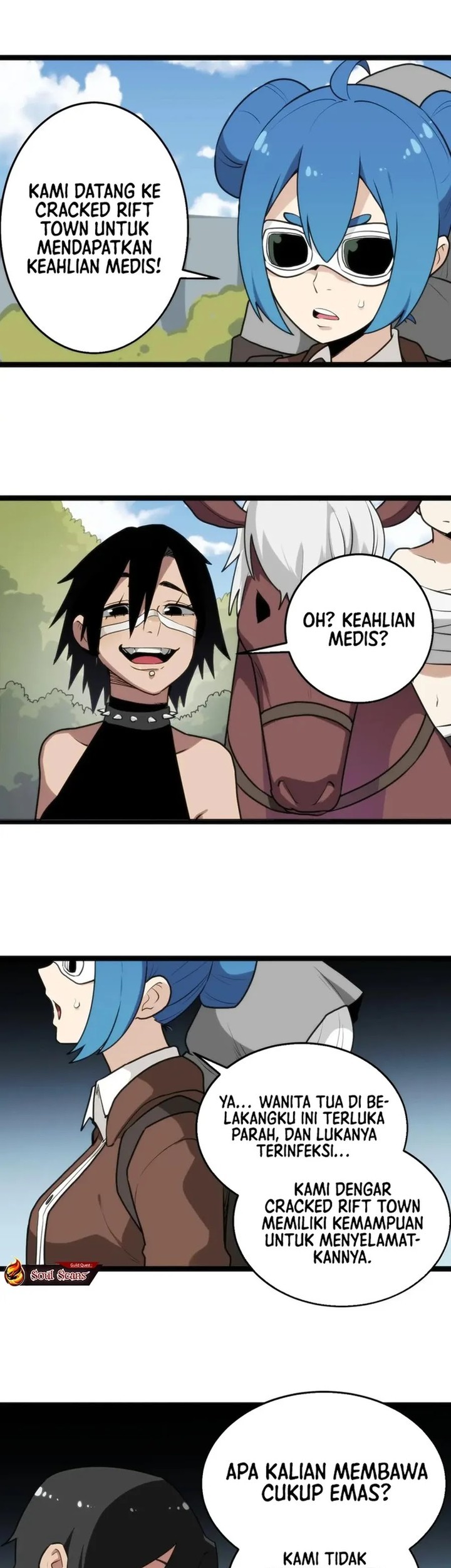 This Saint Has A Showdown Chapter 132 Gambar 3