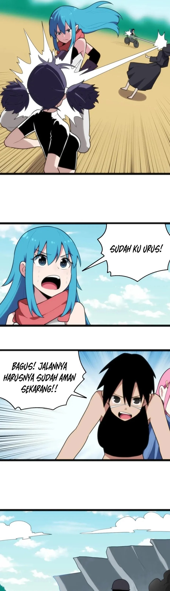 This Saint Has A Showdown Chapter 135 Gambar 5