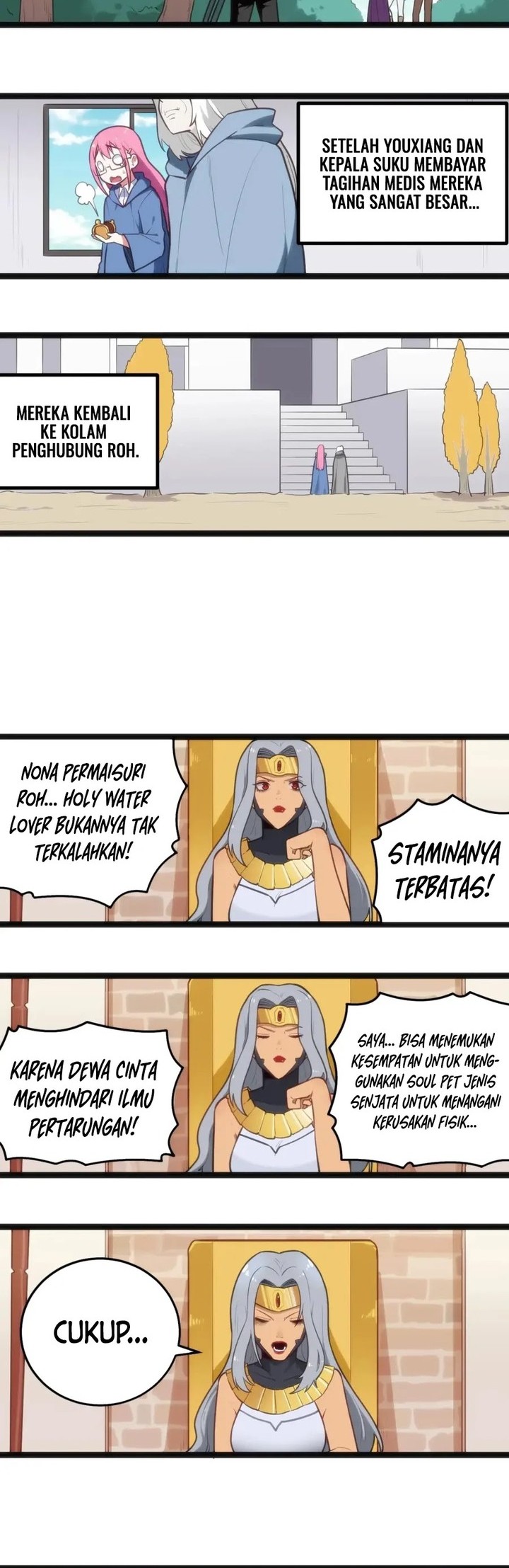 This Saint Has A Showdown Chapter 136 Gambar 8
