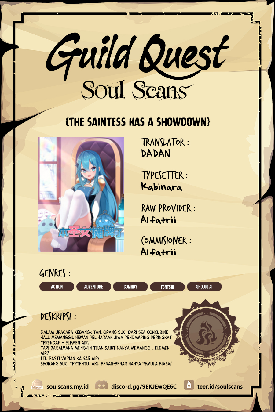 Baca Komik This Saint Has A Showdown Chapter 142 Gambar 1