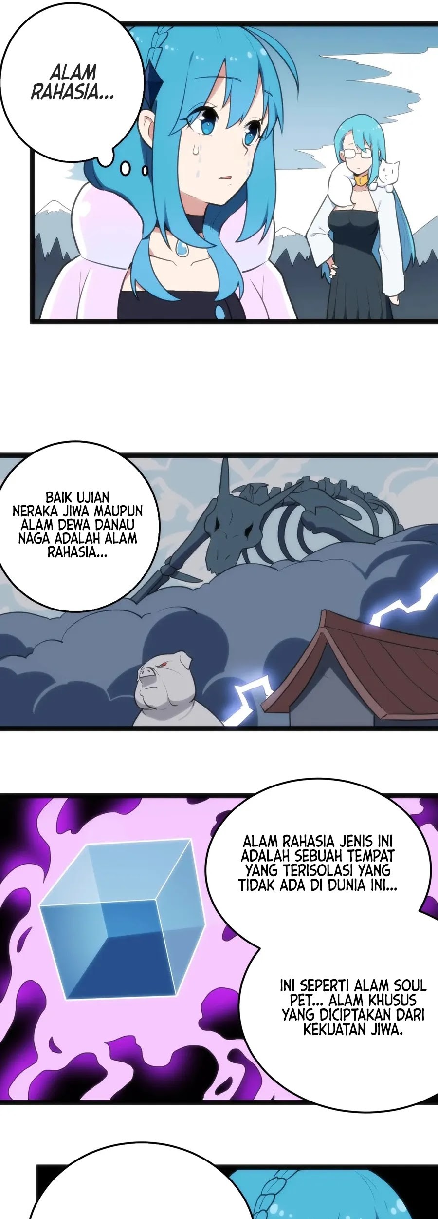 This Saint Has A Showdown Chapter 142 Gambar 18
