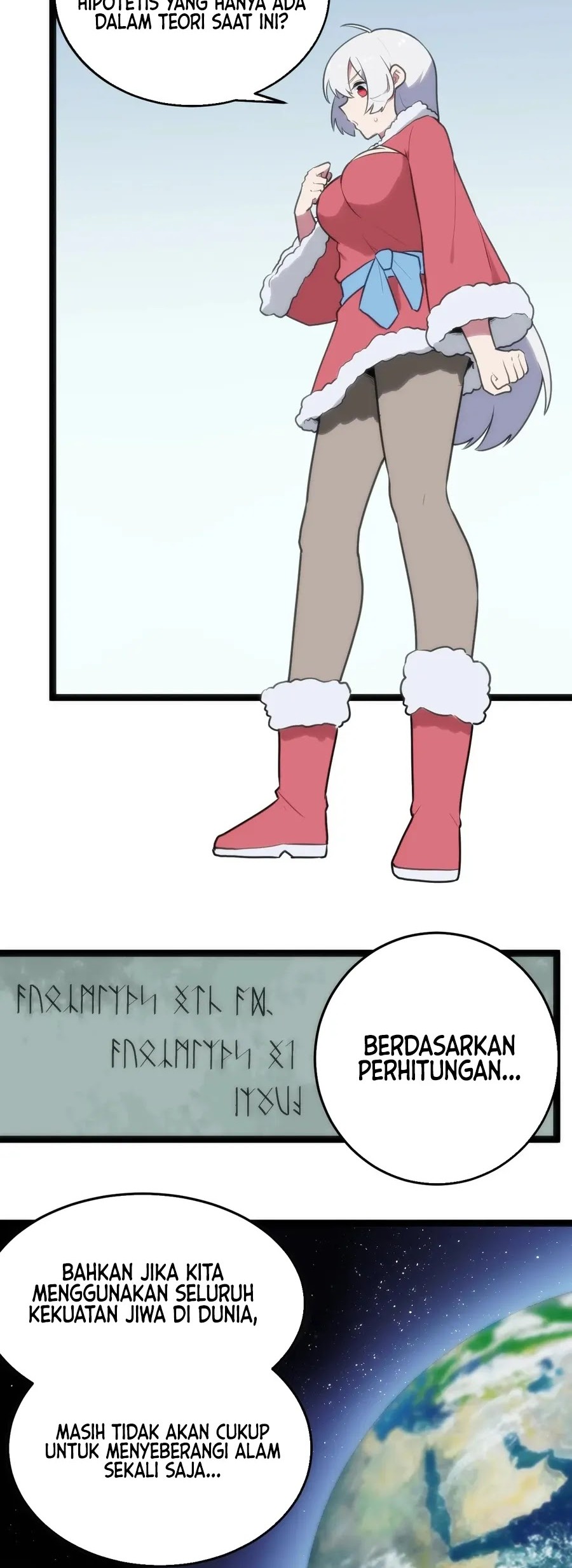 This Saint Has A Showdown Chapter 142 Gambar 25