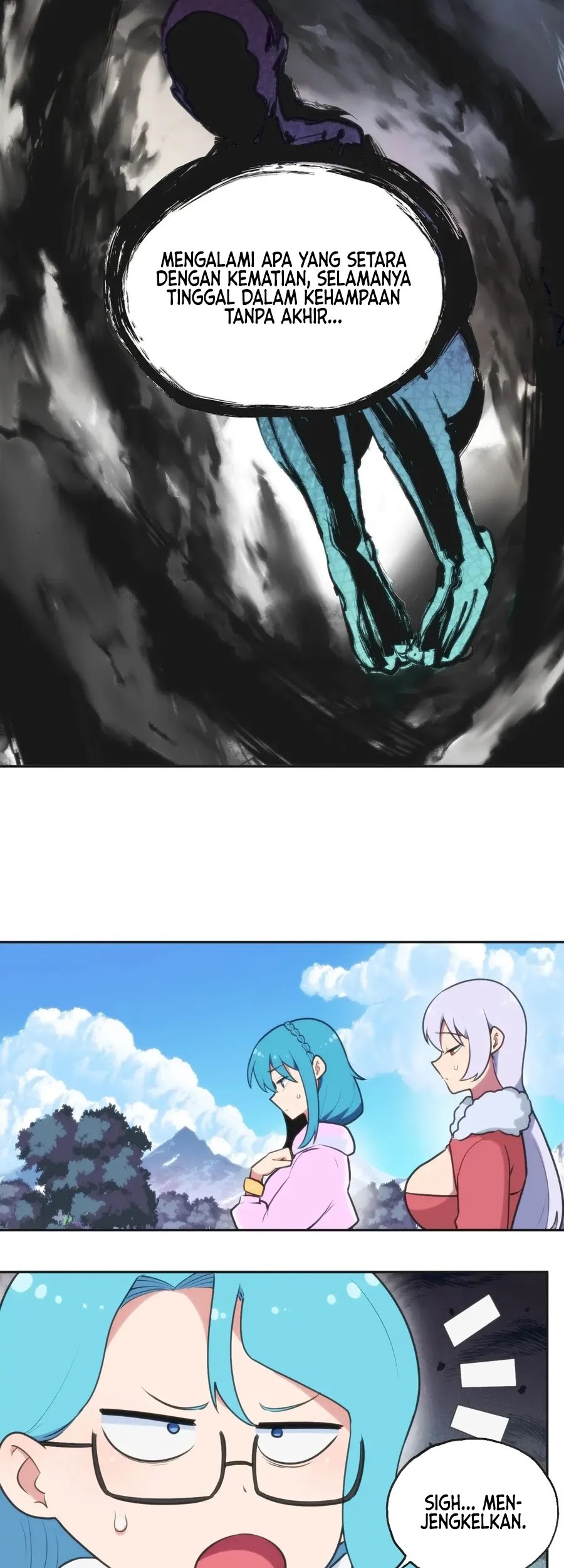 This Saint Has A Showdown Chapter 143 Gambar 18