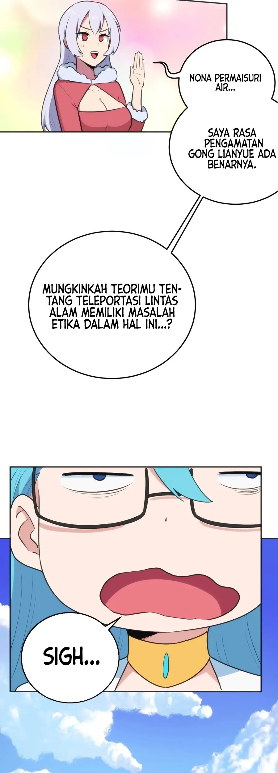 This Saint Has A Showdown Chapter 143 Gambar 8