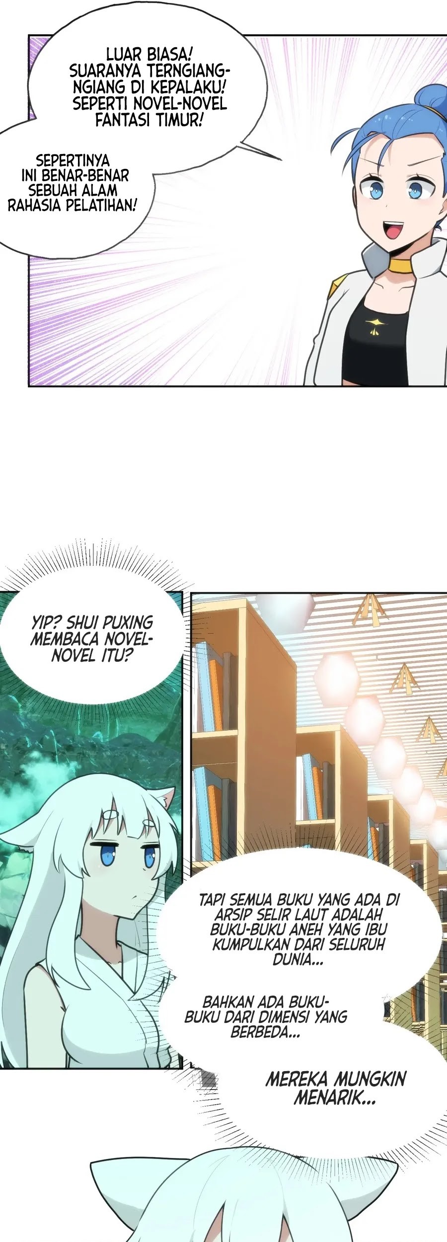 This Saint Has A Showdown Chapter 144 Gambar 22