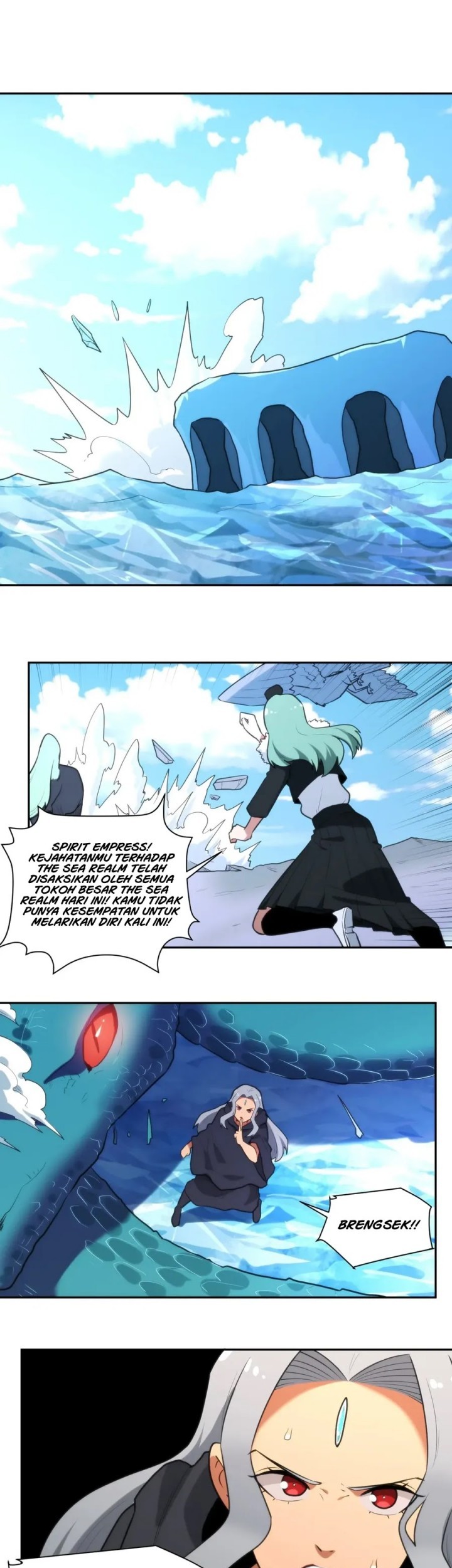 This Saint Has A Showdown Chapter 160 Gambar 12