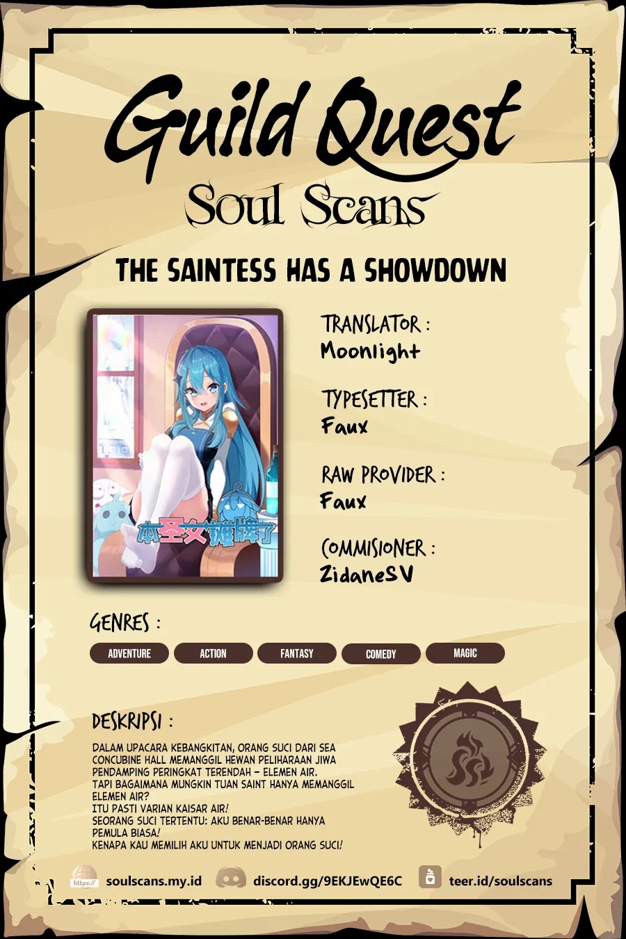 Baca Komik This Saint Has A Showdown Chapter 171 Gambar 1