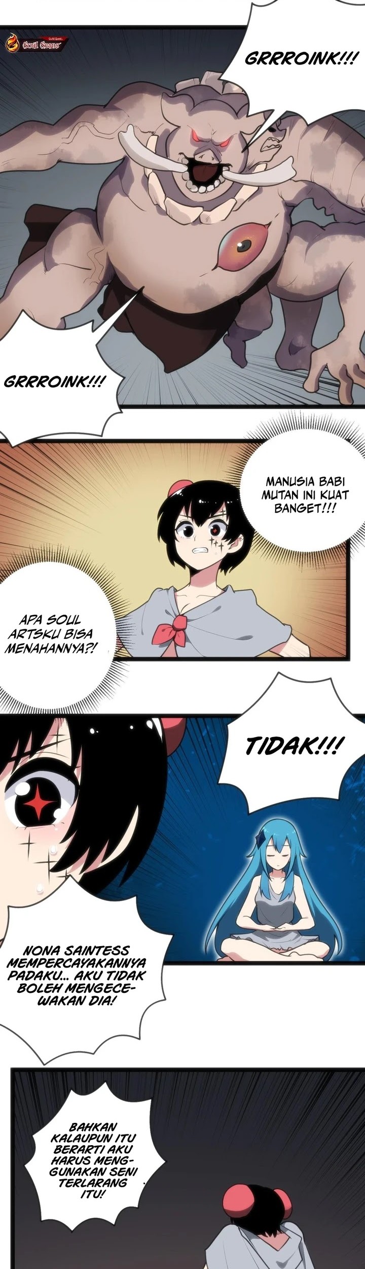 This Saint Has A Showdown Chapter 69 Gambar 12