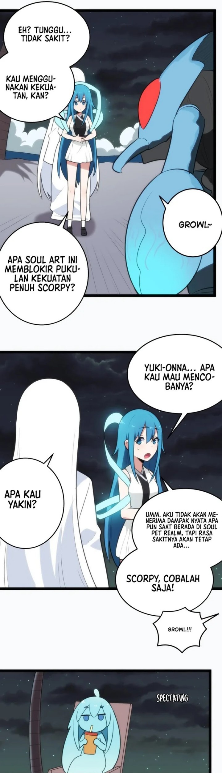 This Saint Has A Showdown Chapter 77 Gambar 24