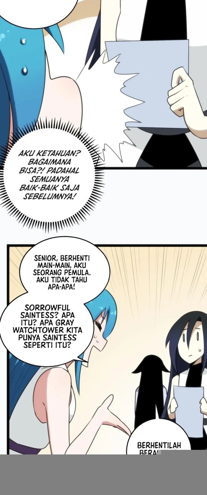 This Saint Has A Showdown Chapter 77 Gambar 29