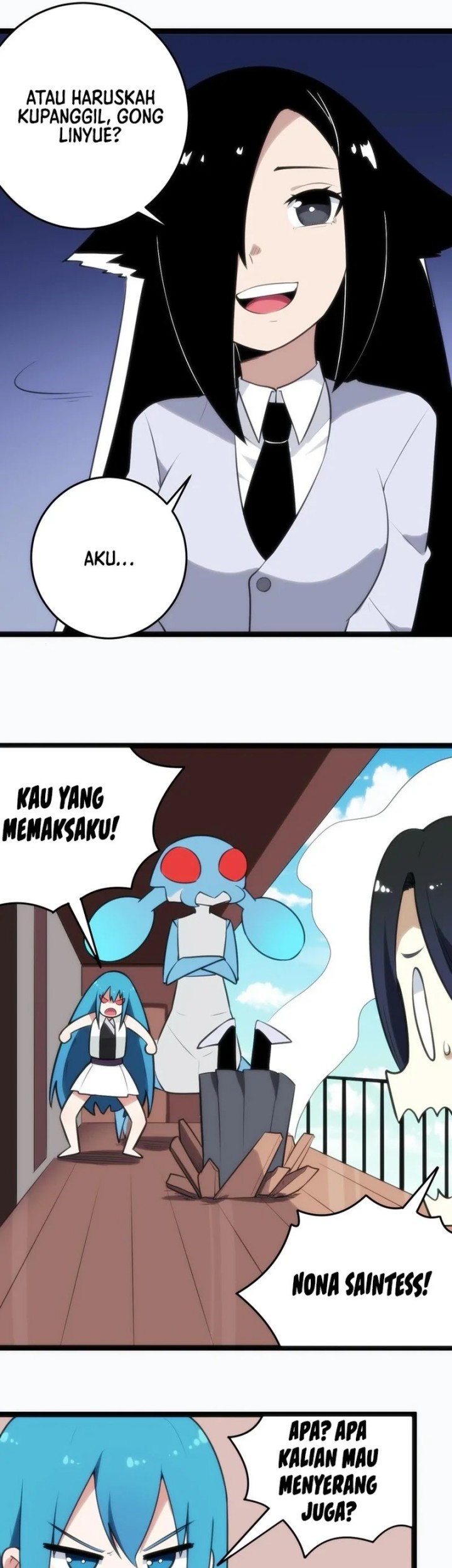 This Saint Has A Showdown Chapter 77 Gambar 30