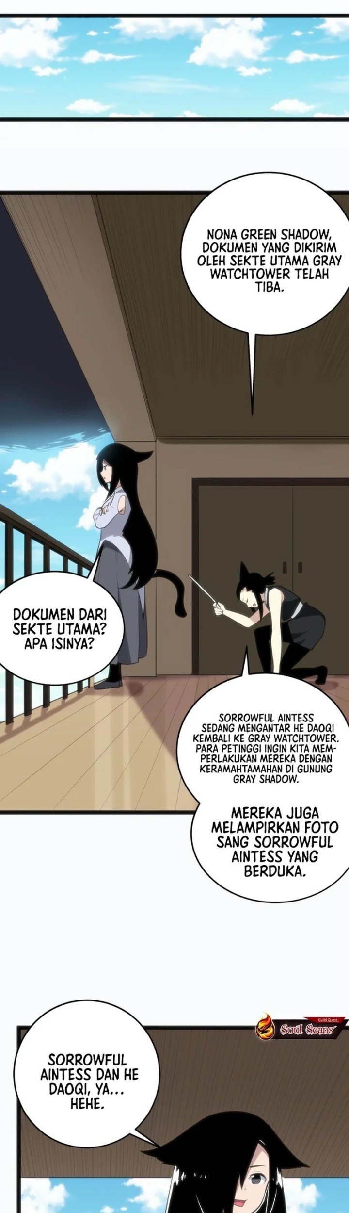 This Saint Has A Showdown Chapter 77 Gambar 8