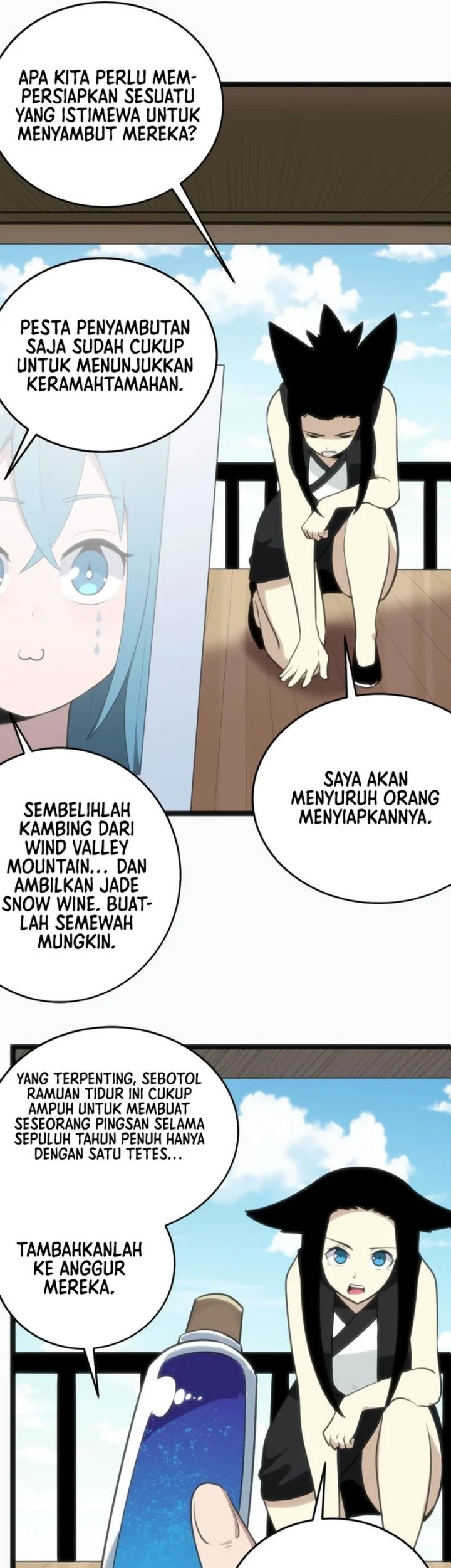 This Saint Has A Showdown Chapter 77 Gambar 10