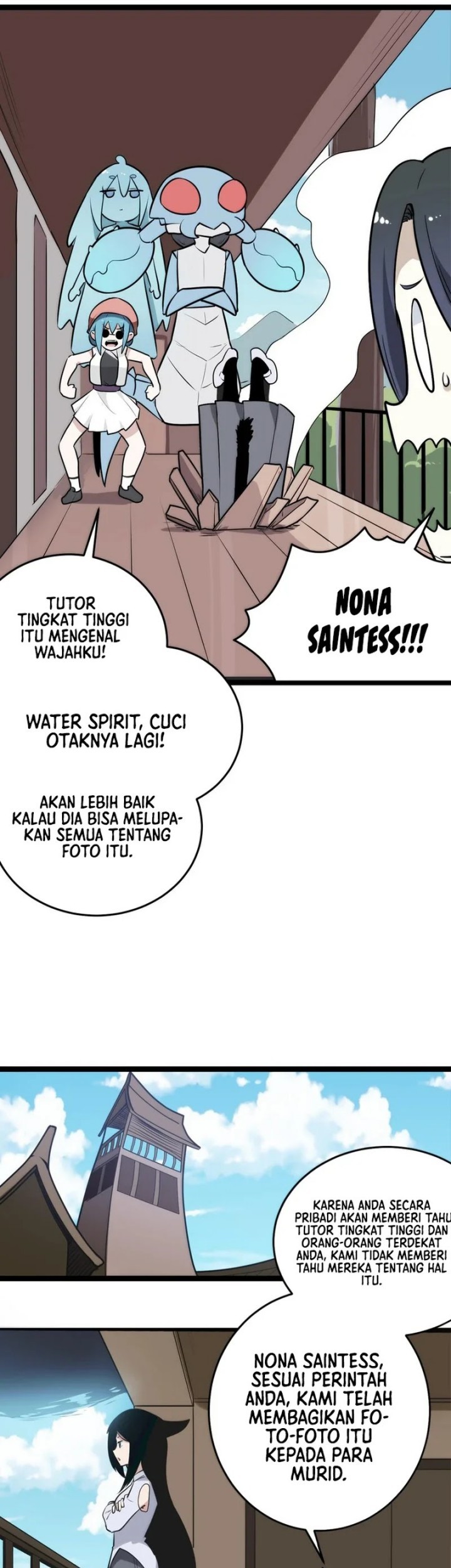 This Saint Has A Showdown Chapter 78 Gambar 9