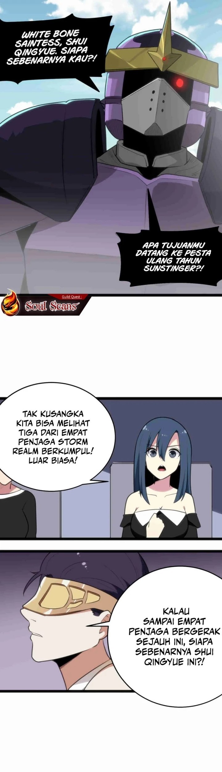 This Saint Has A Showdown Chapter 91 Gambar 12