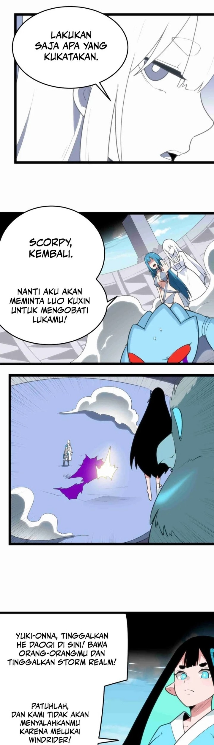 This Saint Has A Showdown Chapter 93 Gambar 14