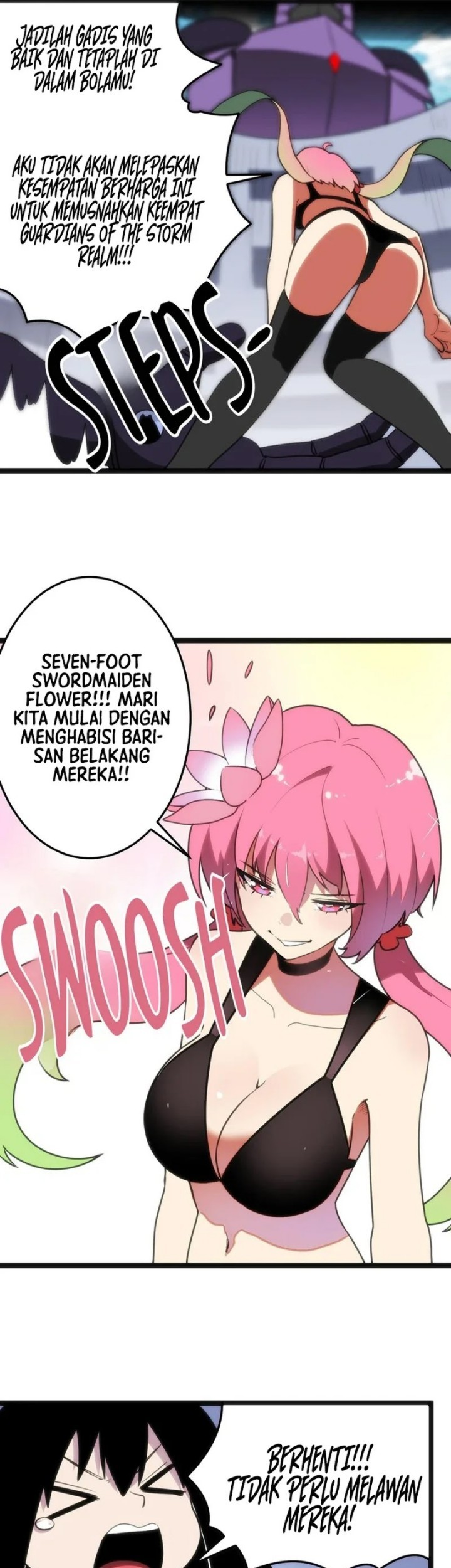 This Saint Has A Showdown Chapter 95 Gambar 22