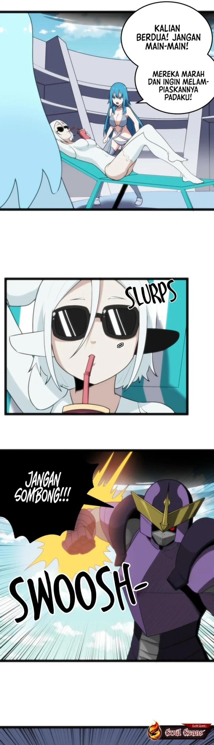 This Saint Has A Showdown Chapter 95 Gambar 4
