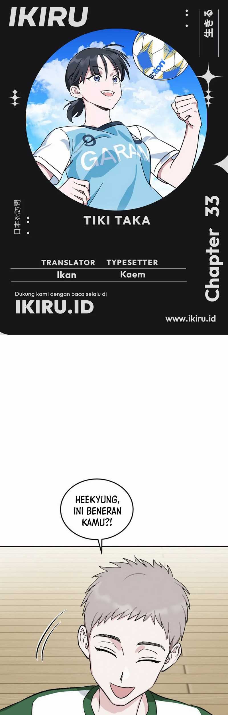 Baca Komik Tiki-Taka Chapter 33 Gambar 1