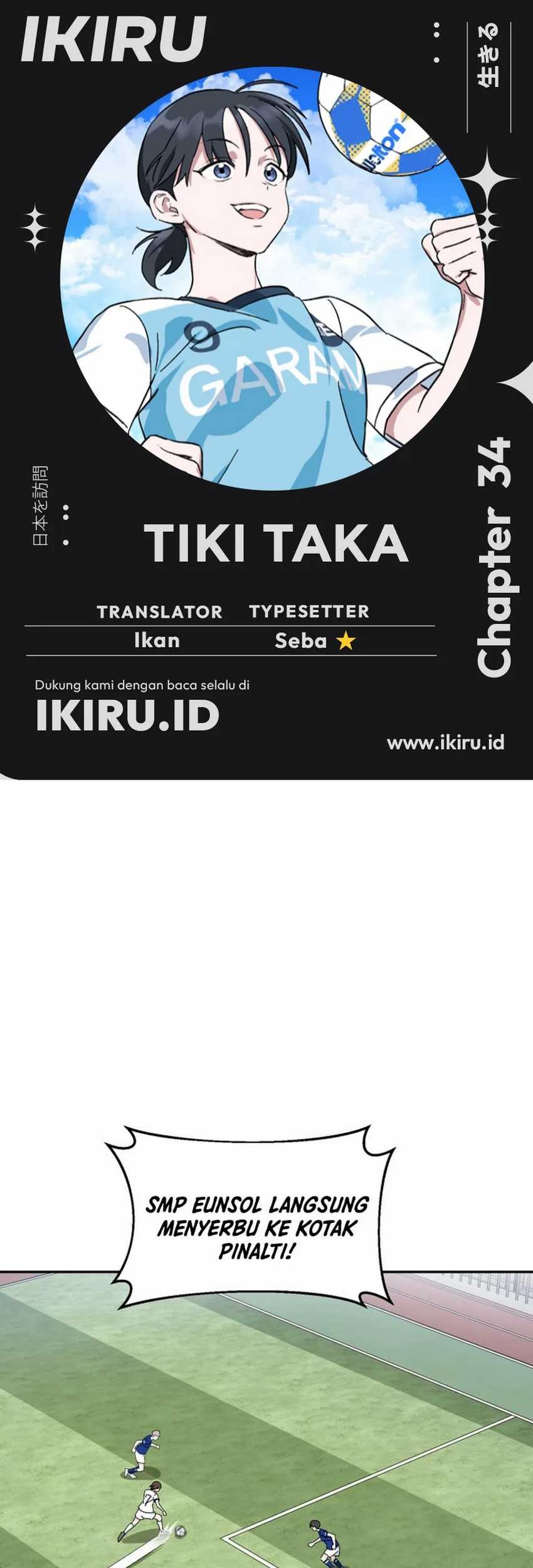 Baca Komik Tiki-Taka Chapter 34 Gambar 1