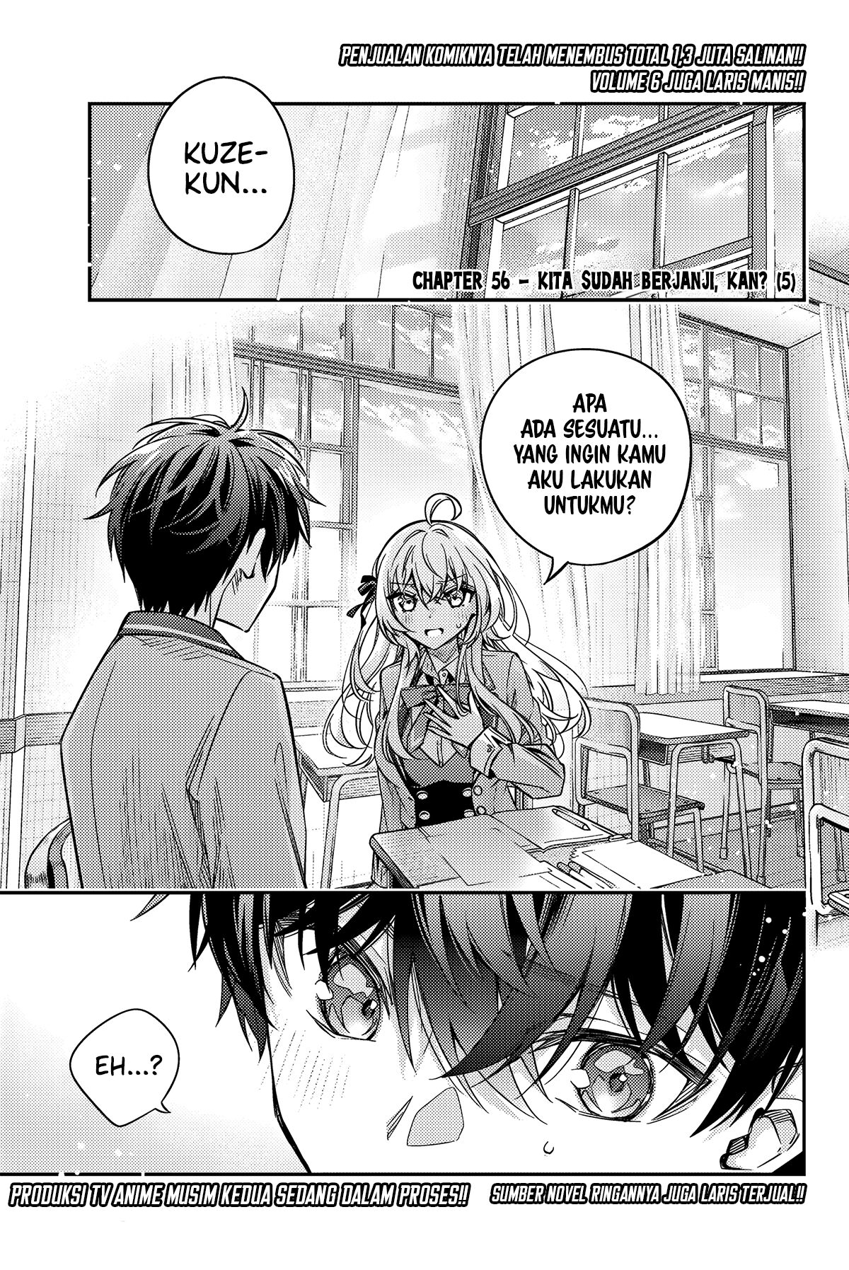 Baca Tokidoki Bosotto Roshiago de Dereru Tonari no Alya-san Chapter 56 Gambar 2