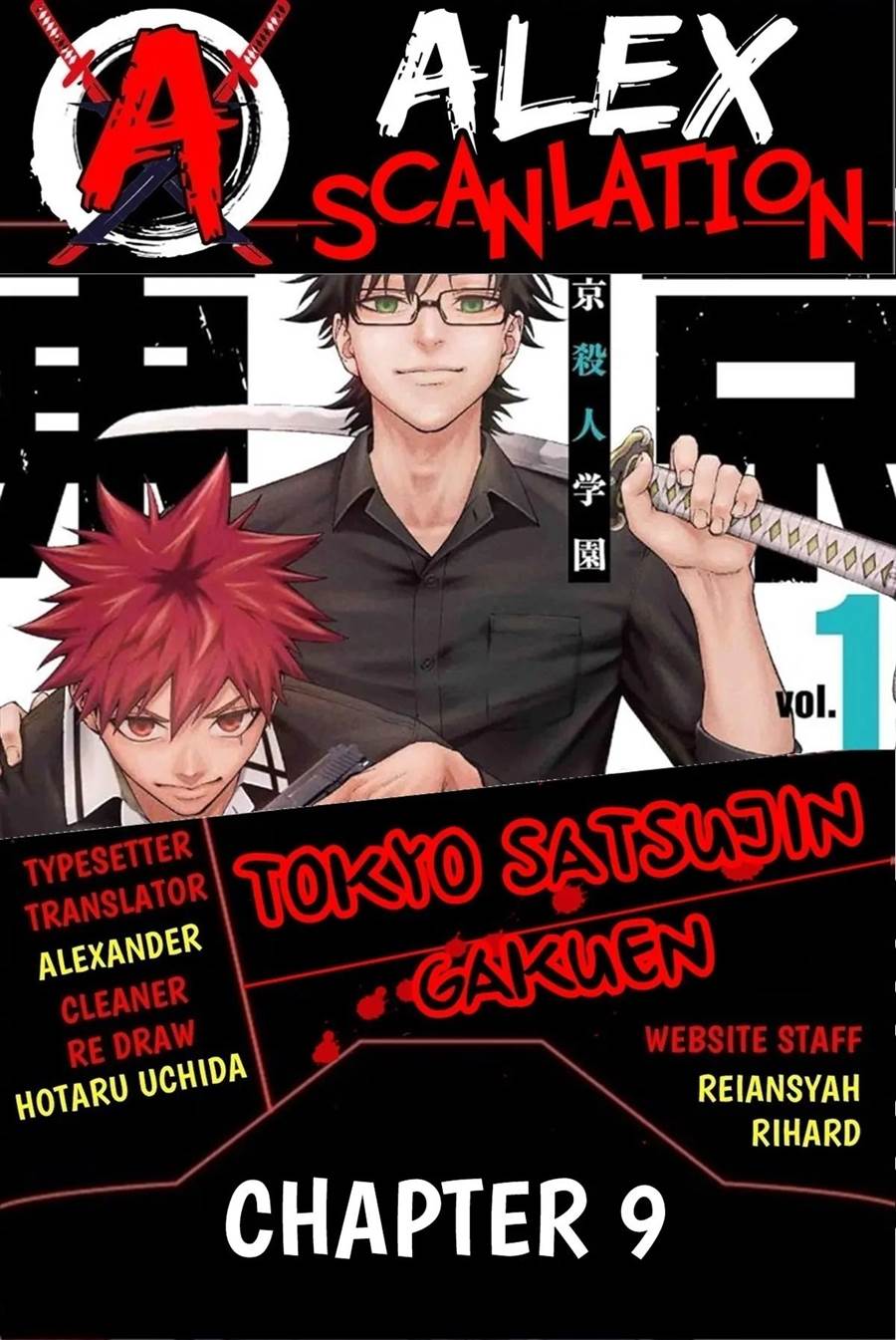 Baca Komik Tokyo Satsujin Gakuen Chapter 9 Gambar 1