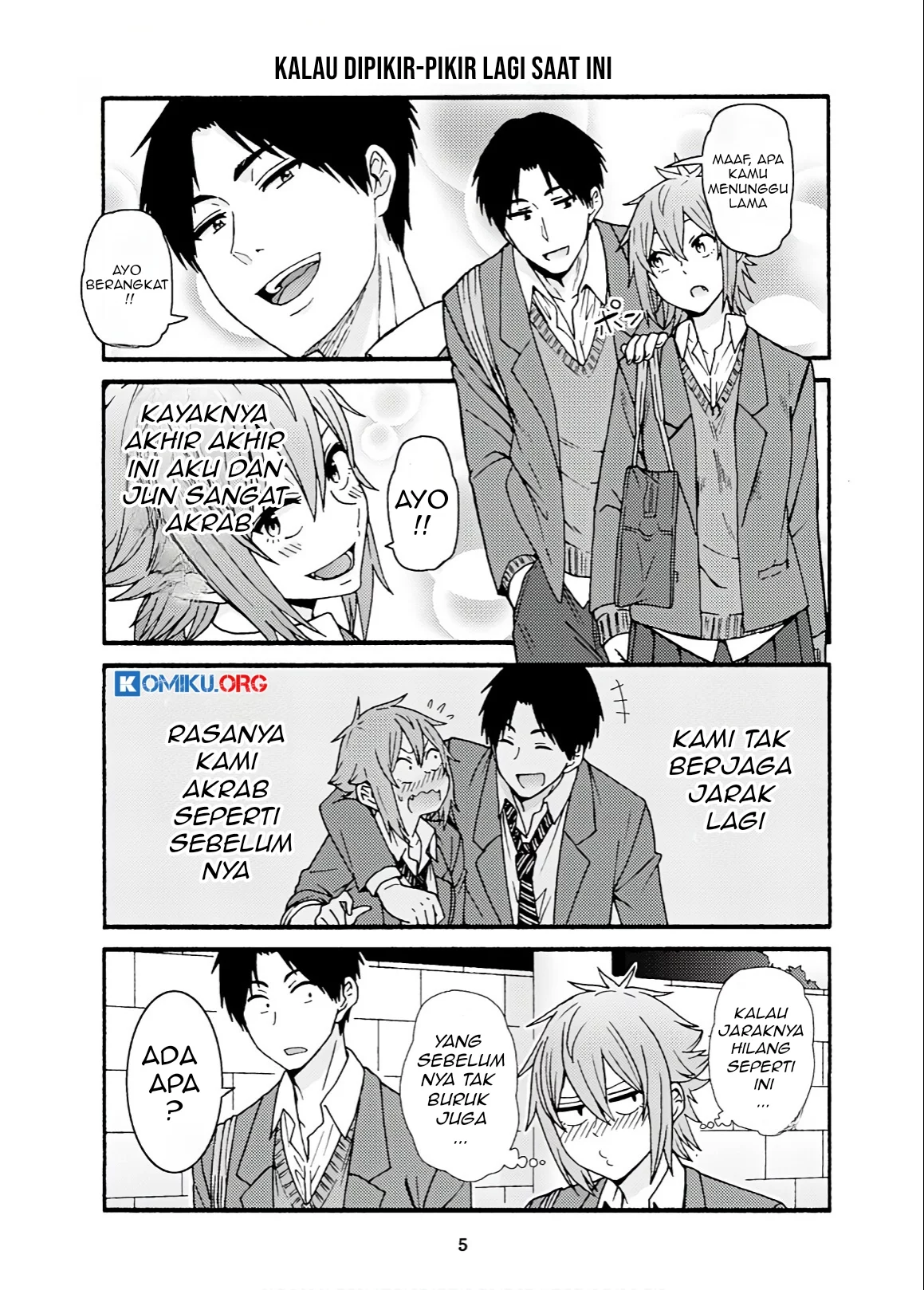 Tomo-chan wa Onnanoko! Chapter 721 Gambar 3