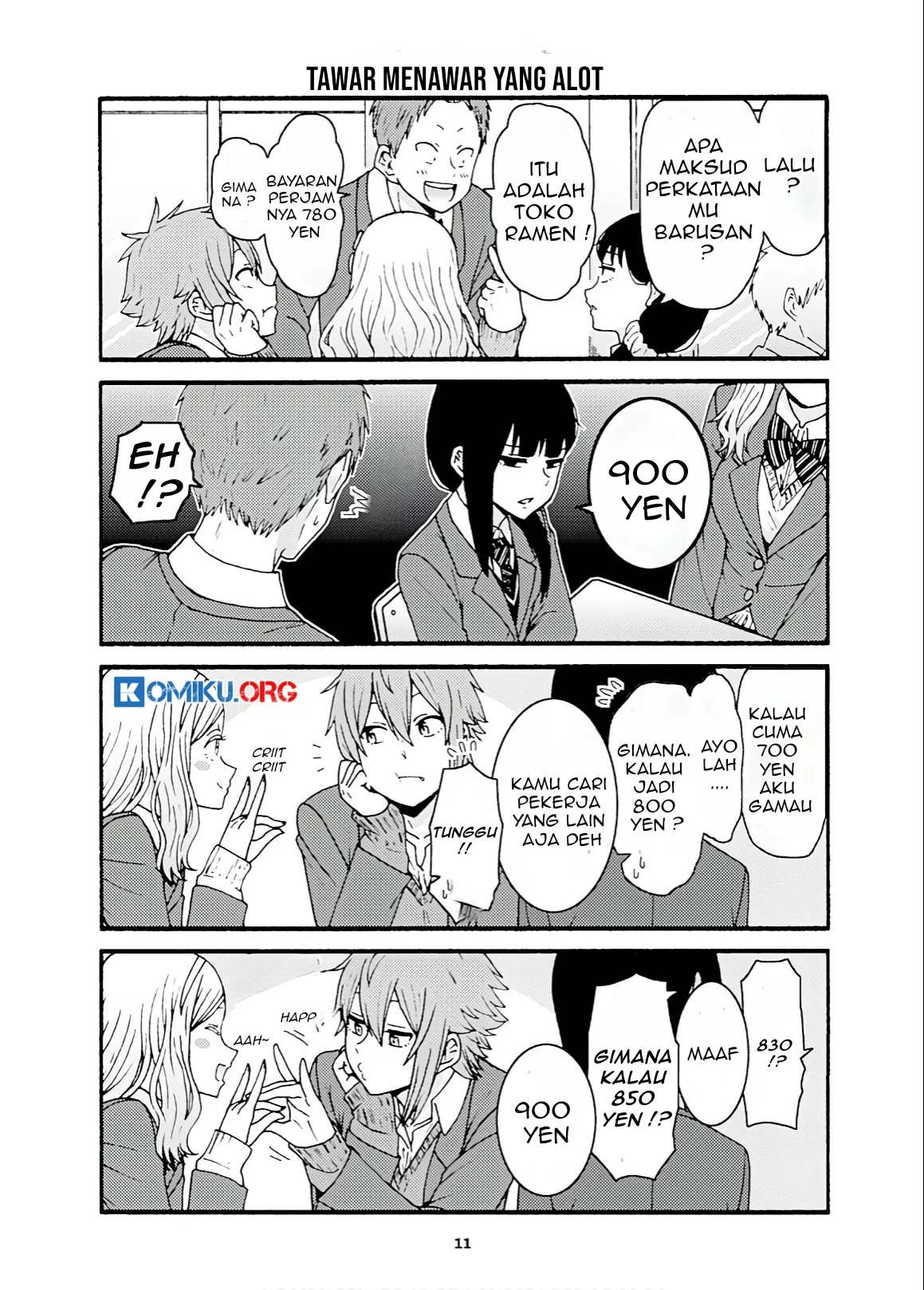 Tomo-chan wa Onnanoko! Chapter 721 Gambar 9
