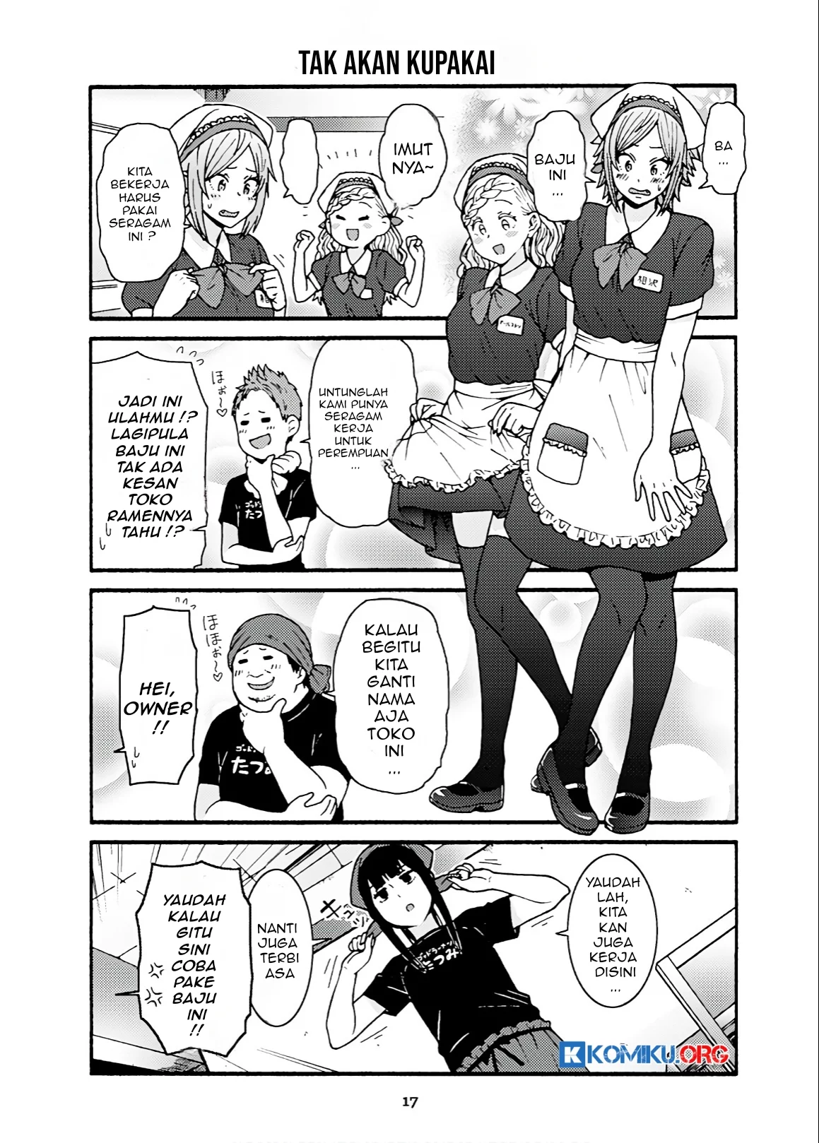 Tomo-chan wa Onnanoko! Chapter 731 Gambar 5