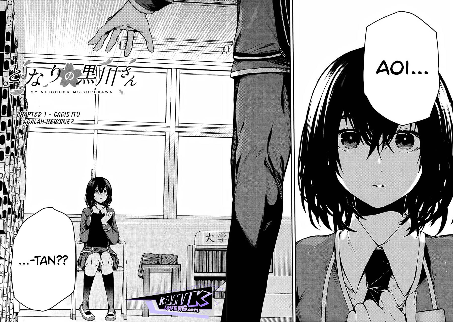 Tonari no Kurokawa-san Chapter 1 Gambar 3