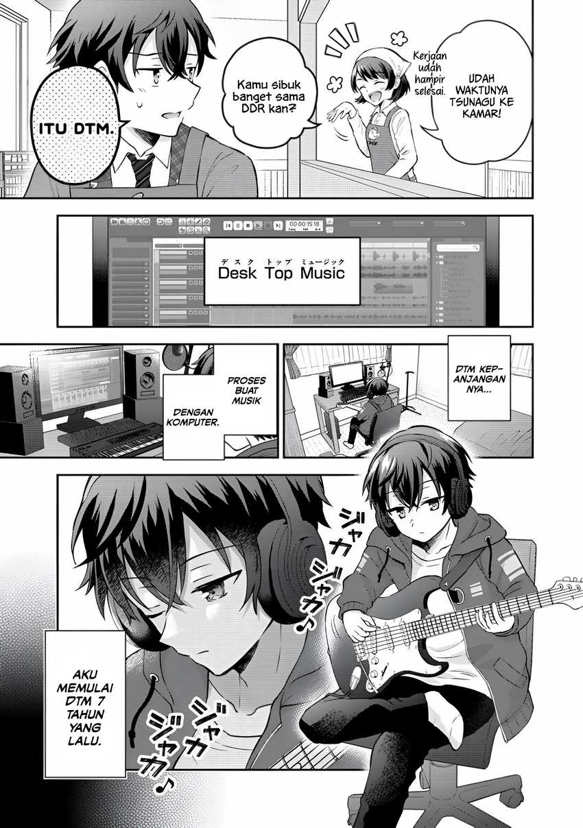 Tonari no Seki no Inkya Joshi ga Oshi Utaite Datta – Ore no Kyoku wo Uttatekure! Chapter 1 Gambar 15